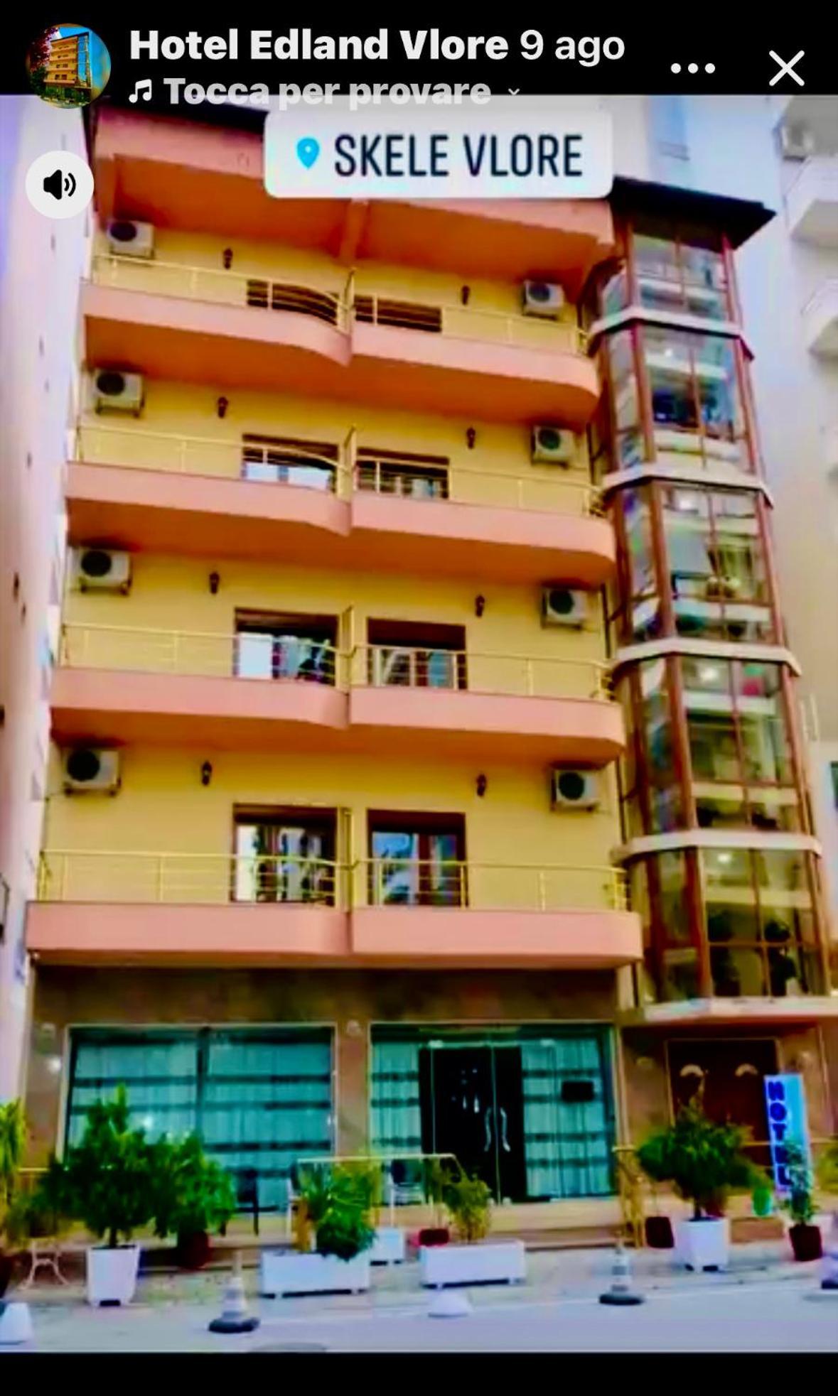 Hotel Edland Vlora Kültér fotó